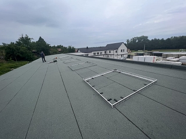 Vzorová zelená střecha